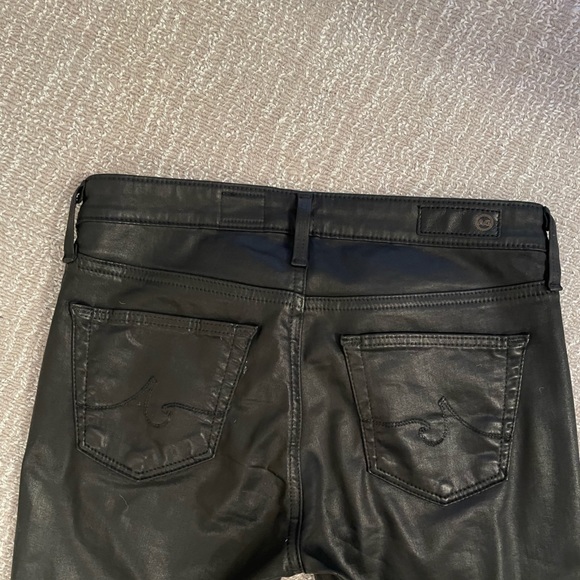 AG the legging ankle skinny leather jeans - Picture 12 of 14